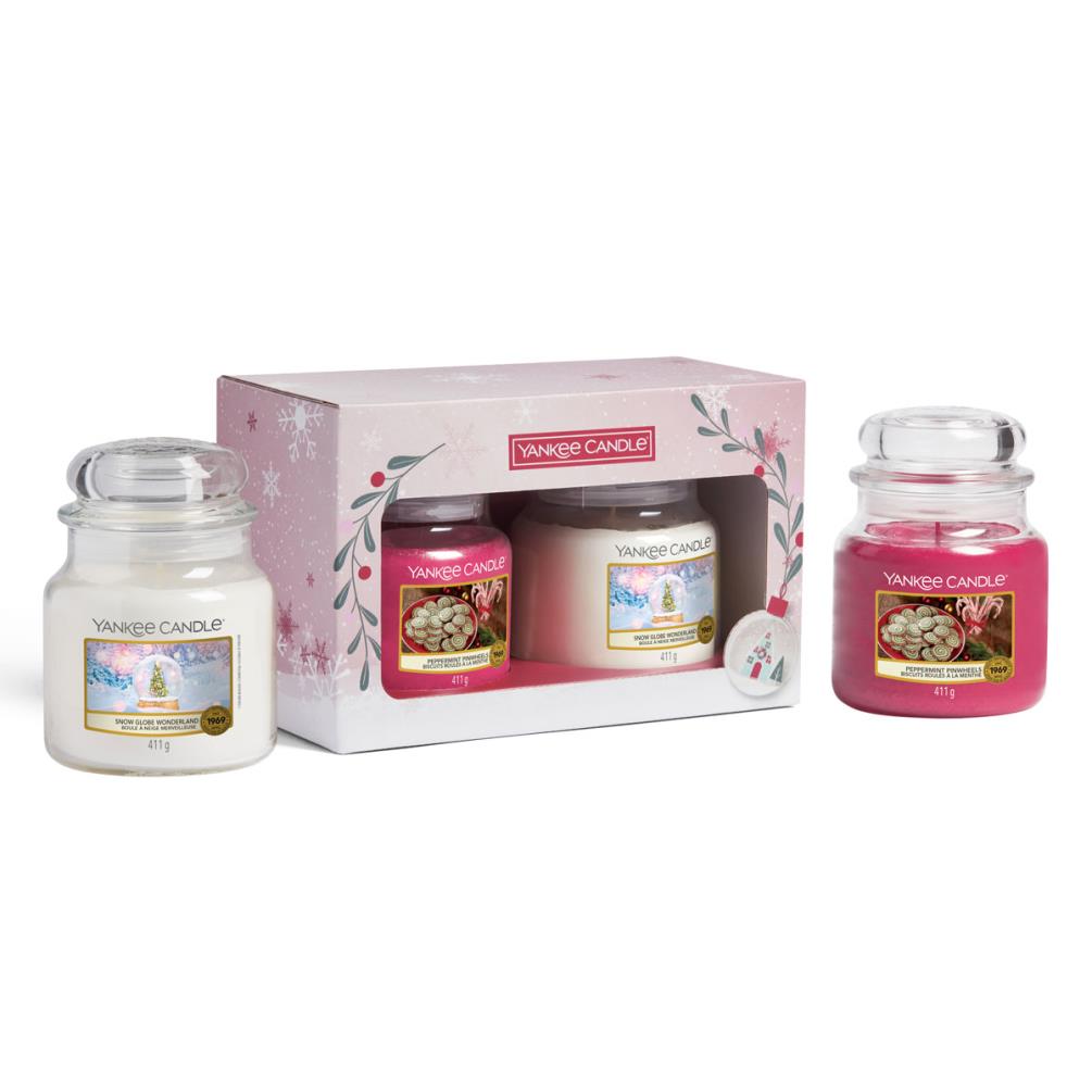 Yankee Candle 2 Medium Jars Christmas Gift Set £35.19